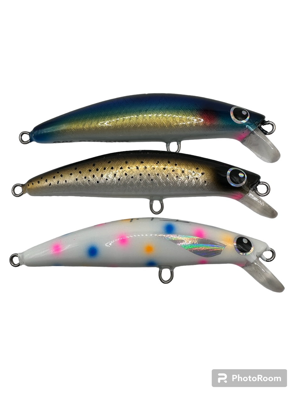 Handcrafted Custom Glow Slow Sinking Minnow Swimmer – Tabibay Lures